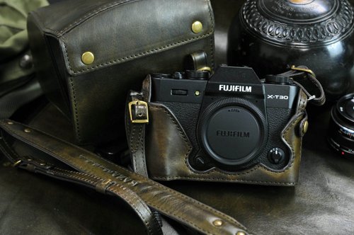FUJIFILM X-T30 シリーズ 革製ケース - ショップ KAZA カメラ・チェキ
