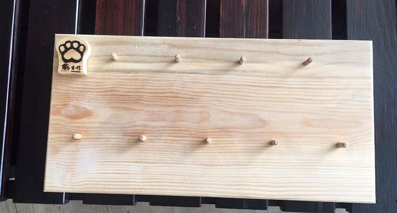 [Bear Ken Woodworking Workshop]//Customized//Keyboard - ของวางตกแต่ง - ไม้ สีนำ้ตาล