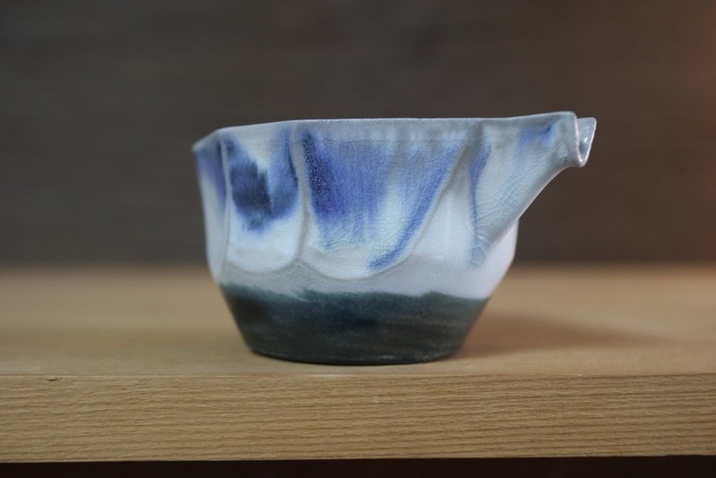 柴燒片口茶海_H2 - 茶壺/茶杯/茶具 - 瓷 白色