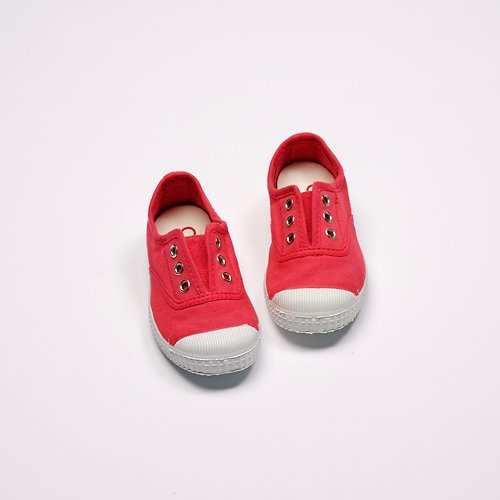 CIENTA 西班牙帆布鞋 西班牙國民帆布鞋 CIENTA 70997 49 草莓紅 經典布料 童鞋