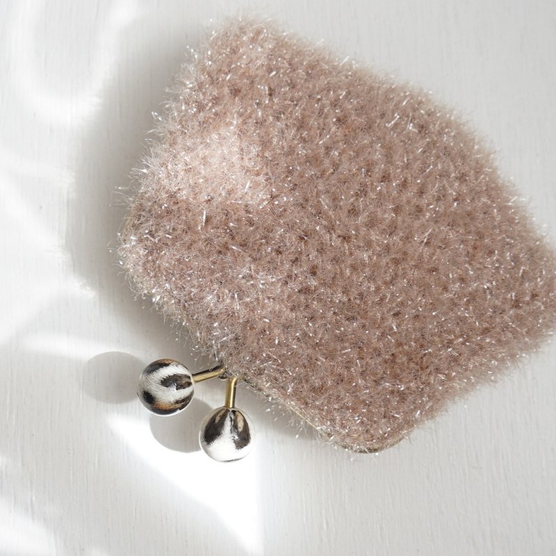 Ba-ba (m) Scrubby Yarn Crochet pouch No.C1770 - 化妝包/收納袋 - 其他材質 
