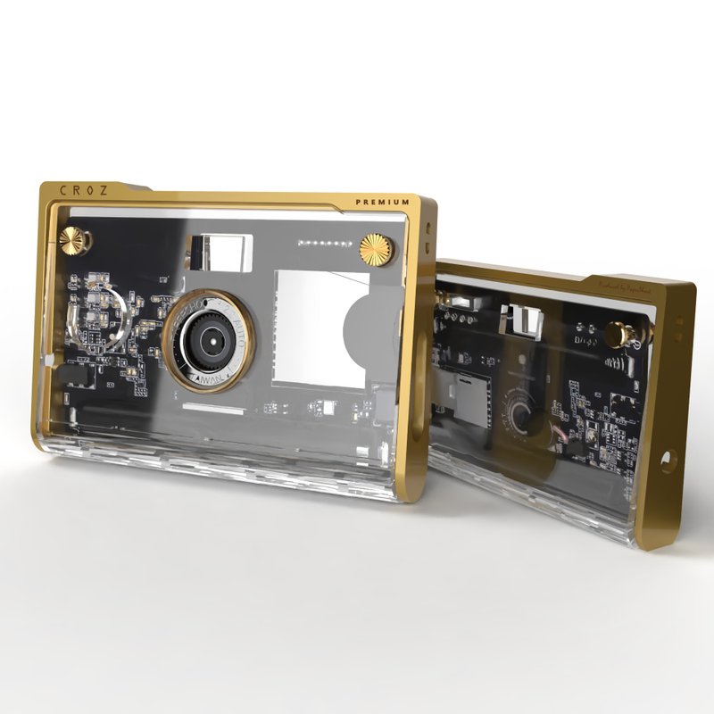 20MP Paper Shoot paper camera,CROZ Premium - Cameras - Paper Brown