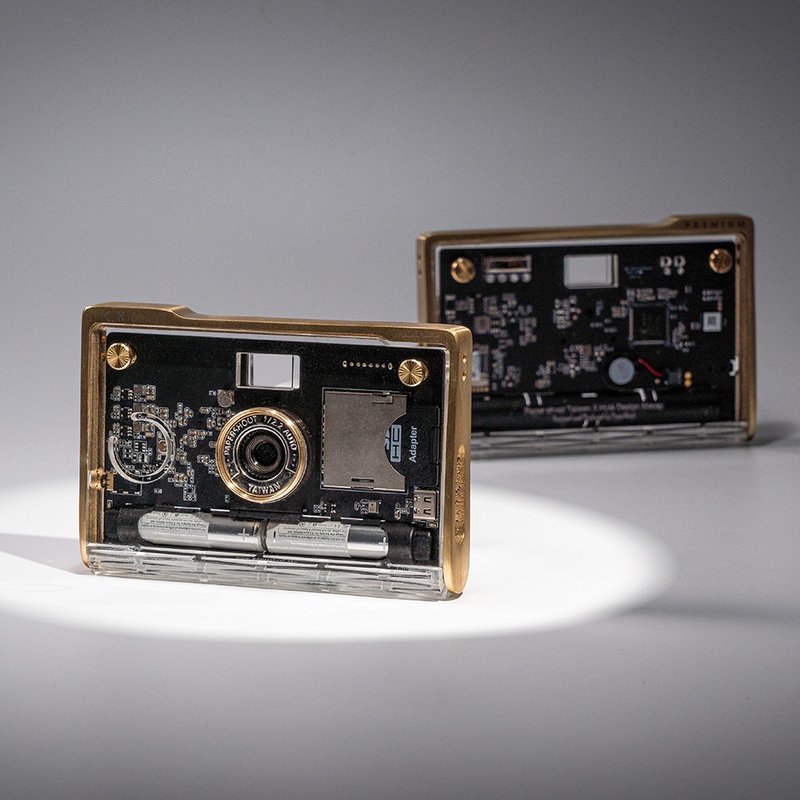 【20MP】CROZ Premium相機組(含記憶卡及鏡頭)PaperShoot紙可拍 - 相機/拍立得/底片相機 - 紙 咖啡色