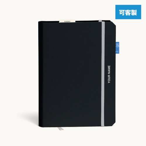 ana tomy 【客製化禮物】Galaxy 幽夜黑 客制化筆記本