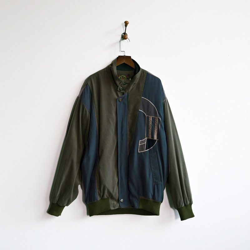 [Egg Plant Vintage] Olive Rice Suede Vintage Blossom Jacket - Women's Casual & Functional Jackets - Other Man-Made Fibers 