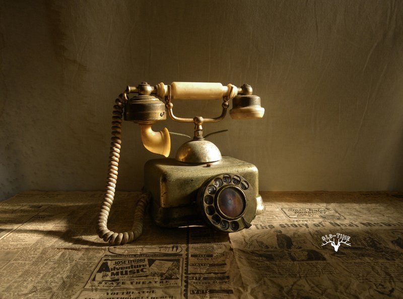 【老時光 OLD-TIME】早期撥盤式古典電話*保留中請勿下標* - 擺飾/家飾品 - 其他材質 多色