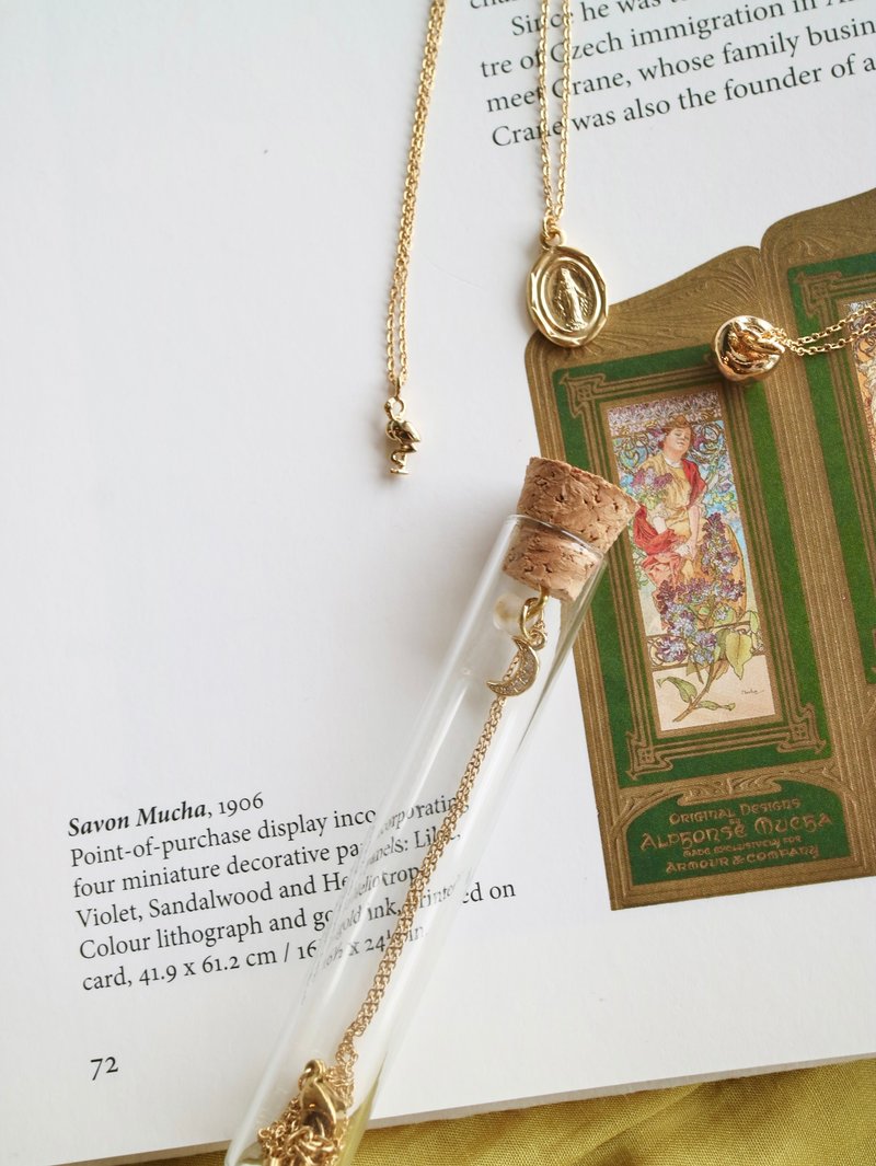 シンプルネックレス - 項鍊 - 其他金屬 金色