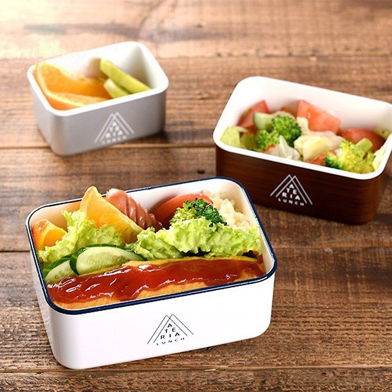 Maturite 午餐盒M - 便當盒/飯盒 - 塑膠 白色