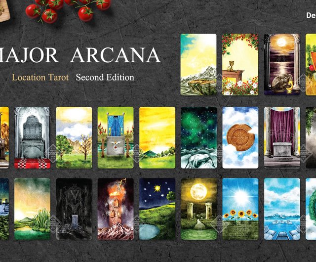 Location Tarot, the Spirit of Place : Second Edition (Watercolor) by  DECKSTINY - Shop Deckstiny, the tiny destiny decks Board Games & Toys -  Pinkoi