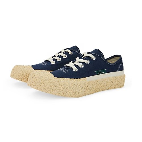 NOTAG BAKE-SOLE Crust Anthracite / Canvas Shoes_Navy