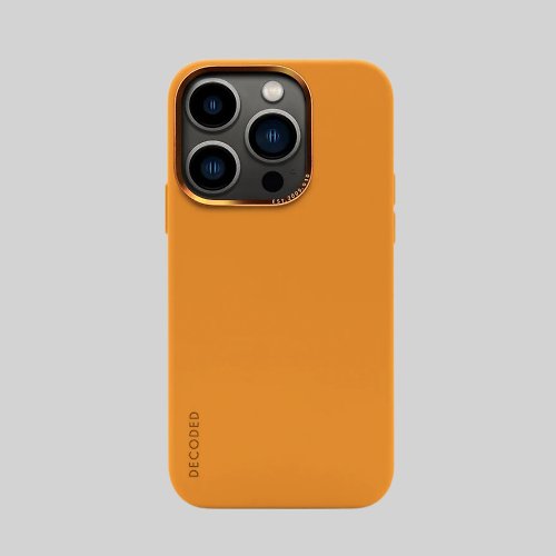 AKTI 科技館 【限時5折】DECODED | iPhone 14/13 系列 抗菌矽膠手機殼-燦橘