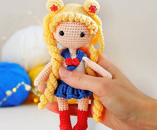 デジタル】美少女戦士セーラームーン - かぎ針編みのアニメ人形