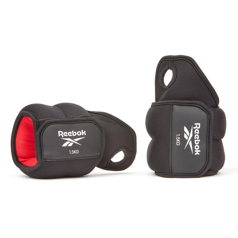 【Reebok】Wrist Weights 手腕負重環 - 1.5kg (2入組) - 運動/健身器材 - 其他材質 黑色