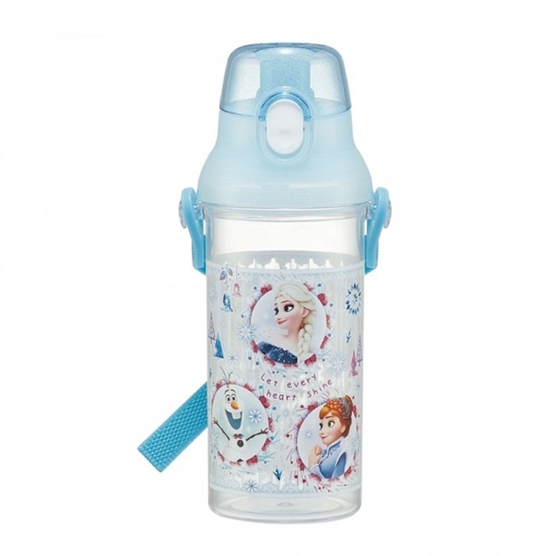 Skater-Direct Drinking Transparent Kettle (480ml) Frozen Gift - จานเด็ก - พลาสติก 