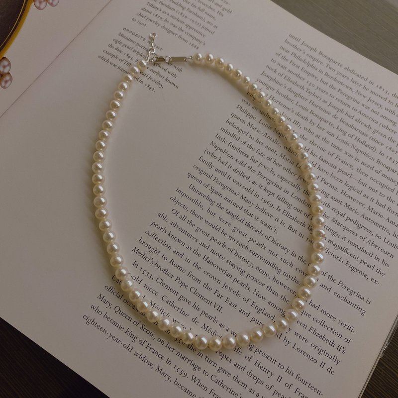 PJ versatile pearl necklace - สร้อยคอ - ไข่มุก 