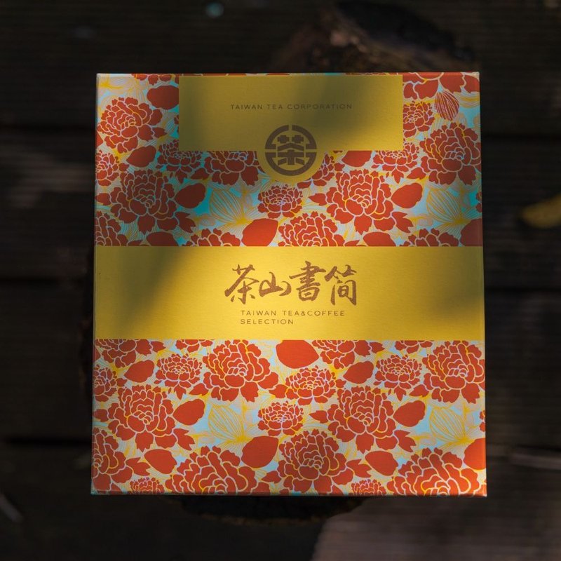 預購10/20出貨 2025茶山書簡 國立歷史博物館x台灣農林禮盒 - 茶葉/茶包/水果茶 - 紙 橘色