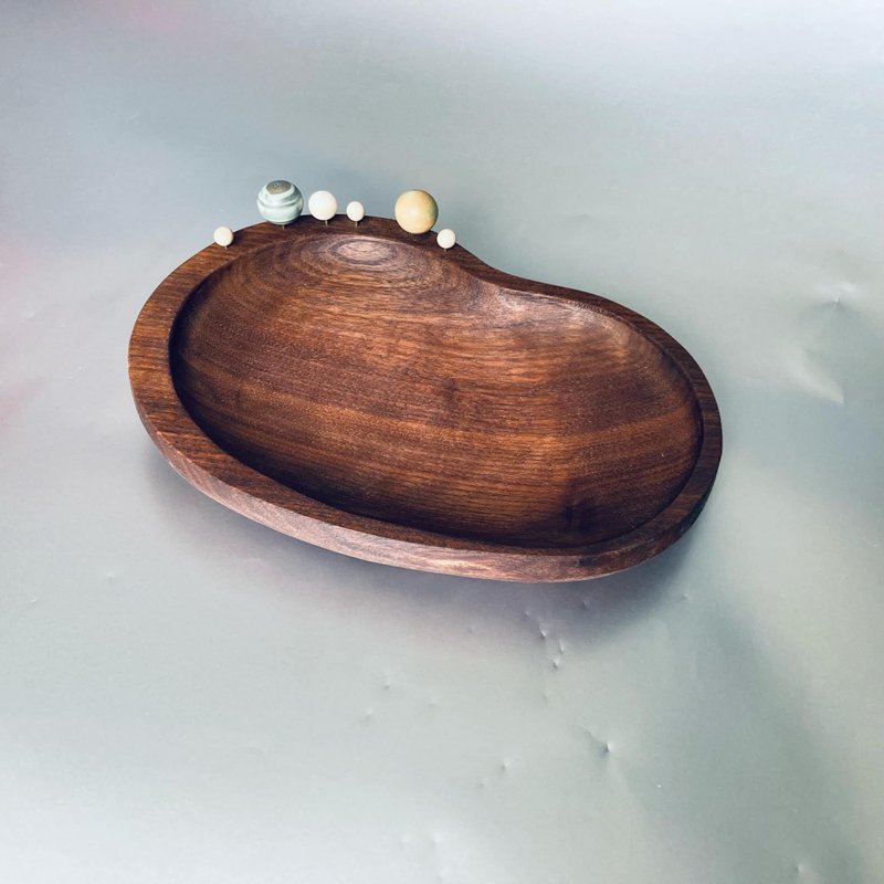 Wooden storage tray/log tray/planet universe/water drop type - กล่องเก็บของ - ไม้ 