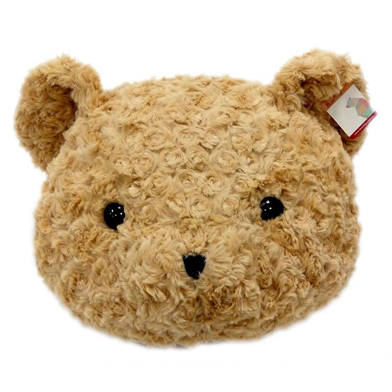 【BEAR BOY】可愛熊暖手頭型兩用枕-男熊 - 枕頭/咕𠱸 - 其他材質 