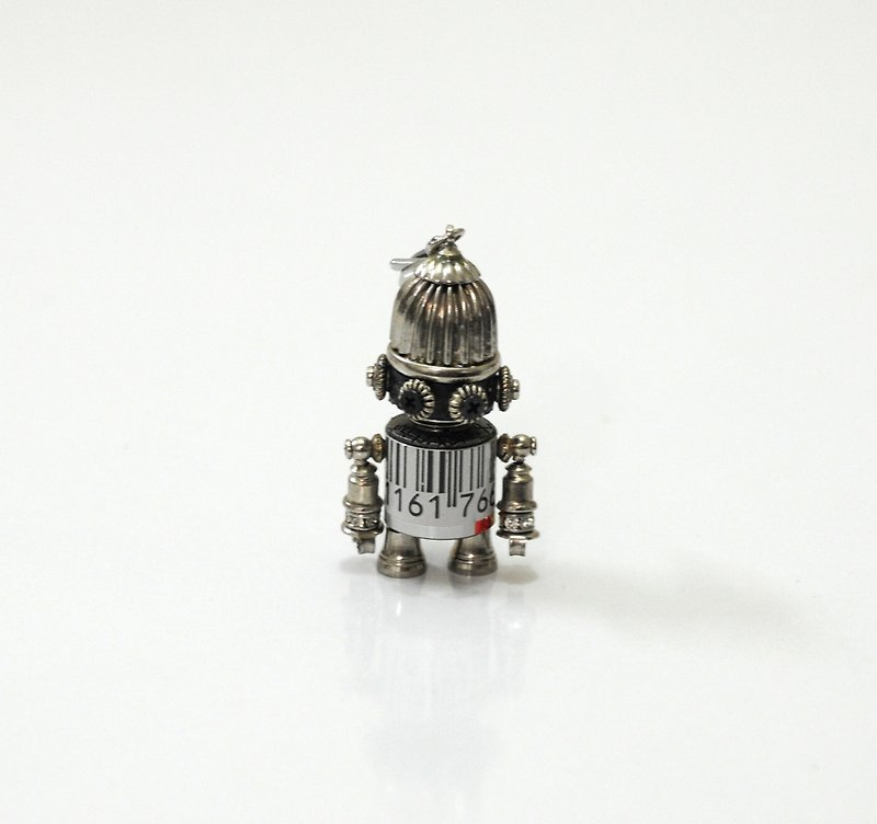 Millet Q1 Robot Necklace. Jewelry - Necklaces - Other Metals 