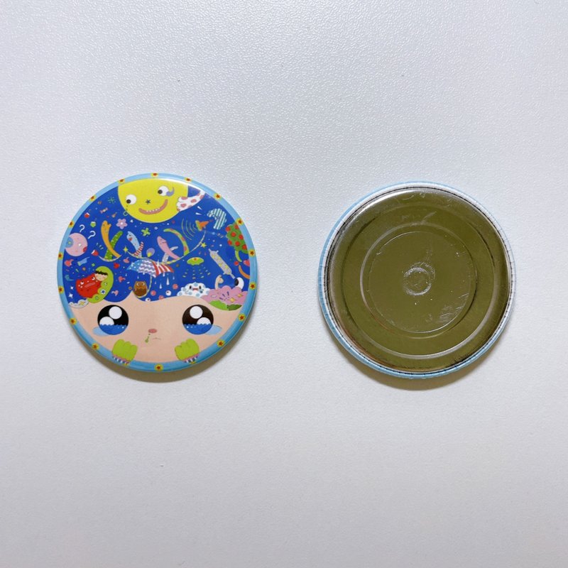 mimitofu's planet 磁鐵 外星人2號 藍色 - 磁鐵 - 不鏽鋼 多色