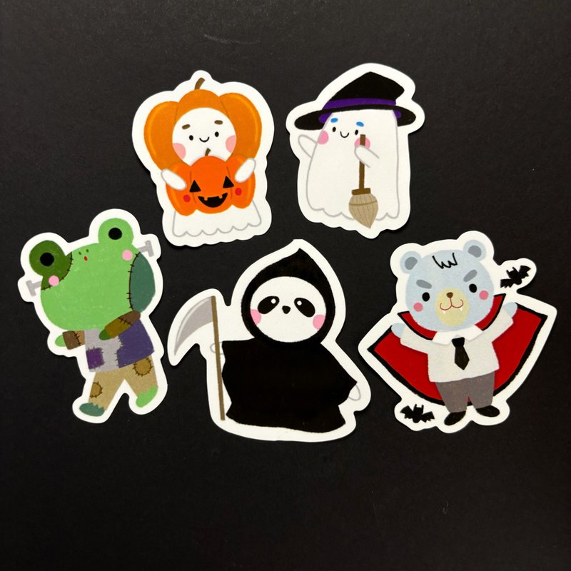 Halloween single sticker - สติกเกอร์ - วัสดุกันนำ้ 