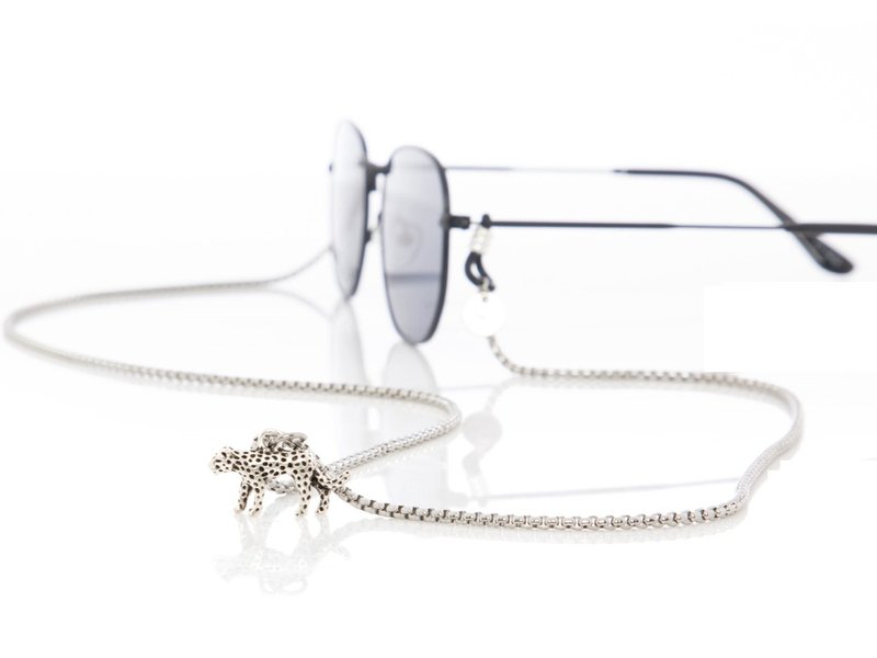 Jaguar Style Silver, Gold & Rosé Gold Sunglasses Chain - 其他 - 不鏽鋼 
