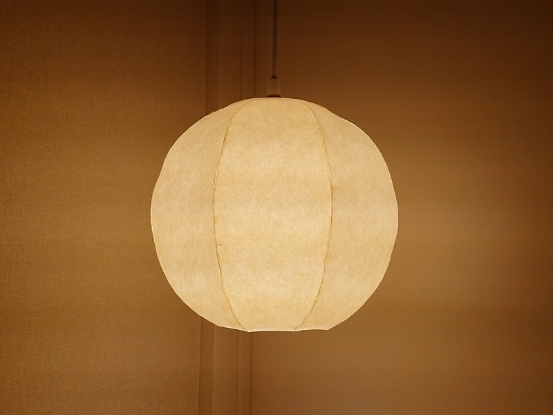 โคมไฟระย้าชนิดบอลโป๊ะโคมกระดาษญี่ปุ่น - โคมไฟ - กระดาษ ขาว