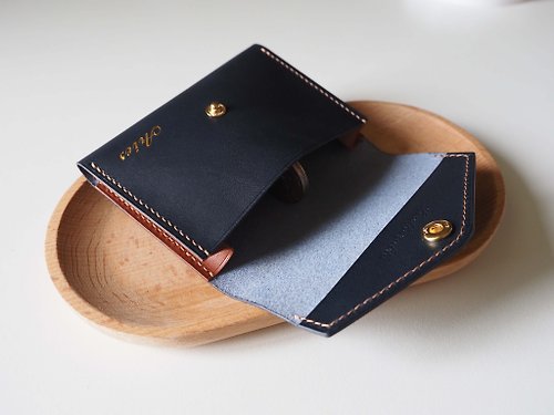 Leatherable 皮革生活選物 手工皮革精品 零錢卡片包/名片包 配燙字 客製化