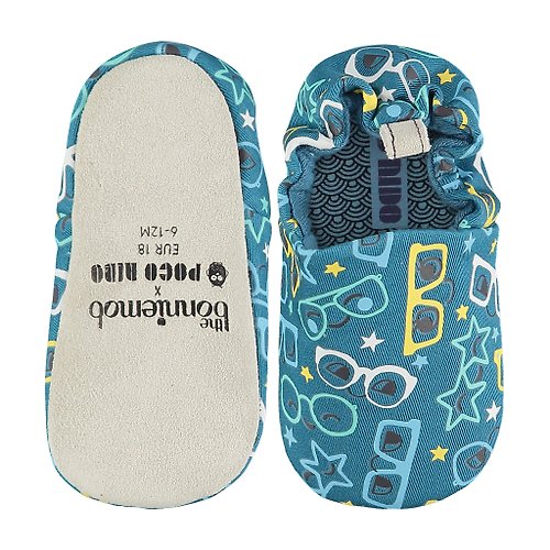 Poco Nido Poco Nido (英國) 嬰兒 BB鞋 學行/學步鞋仔 - 太陽眼鏡 藍綠色