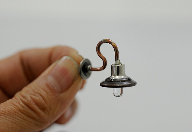 Pocket small objects. Model. Miniature. 1:12 pocket house wall lamp 02 - อื่นๆ - โลหะ 