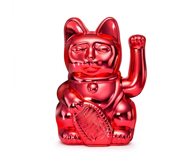 Donkey Lucky Cat , Red