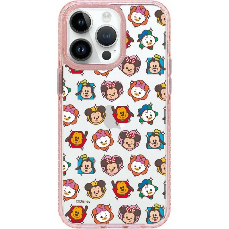迪士尼 米奇老鼠圖案iPhone16 SamsungS25氣墊標準防摔鏡面手機殼 - 手機殼/手機套 - 塑膠 多色