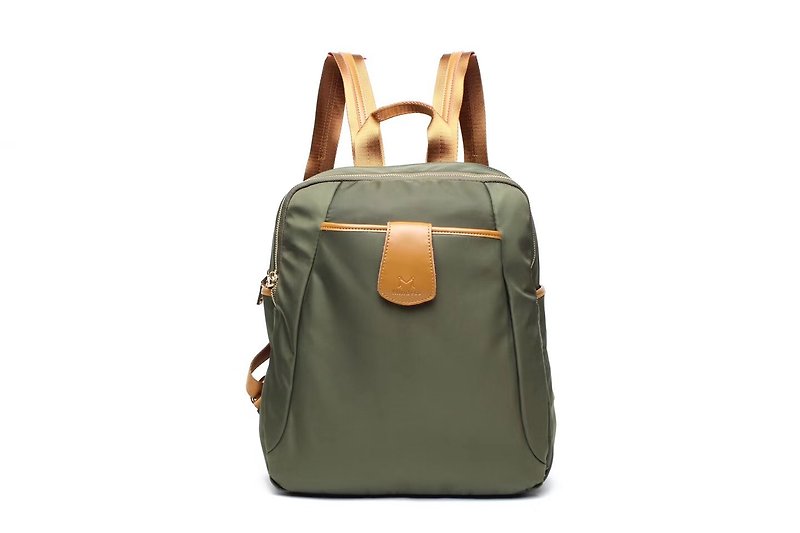 Waterproof green backpack bag / laptop bag / computer bag / shoulder bag 1024 - Backpacks - Waterproof Material Green
