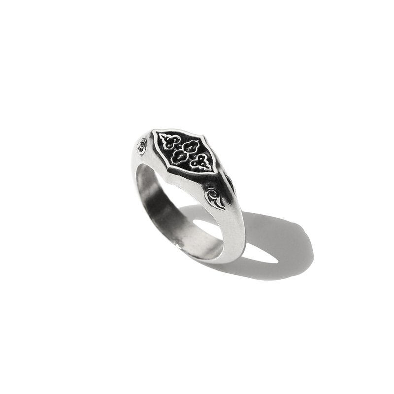 Korea traditional Dangcho pattern Silver ring / Cho - 5 - General Rings - Other Metals Silver