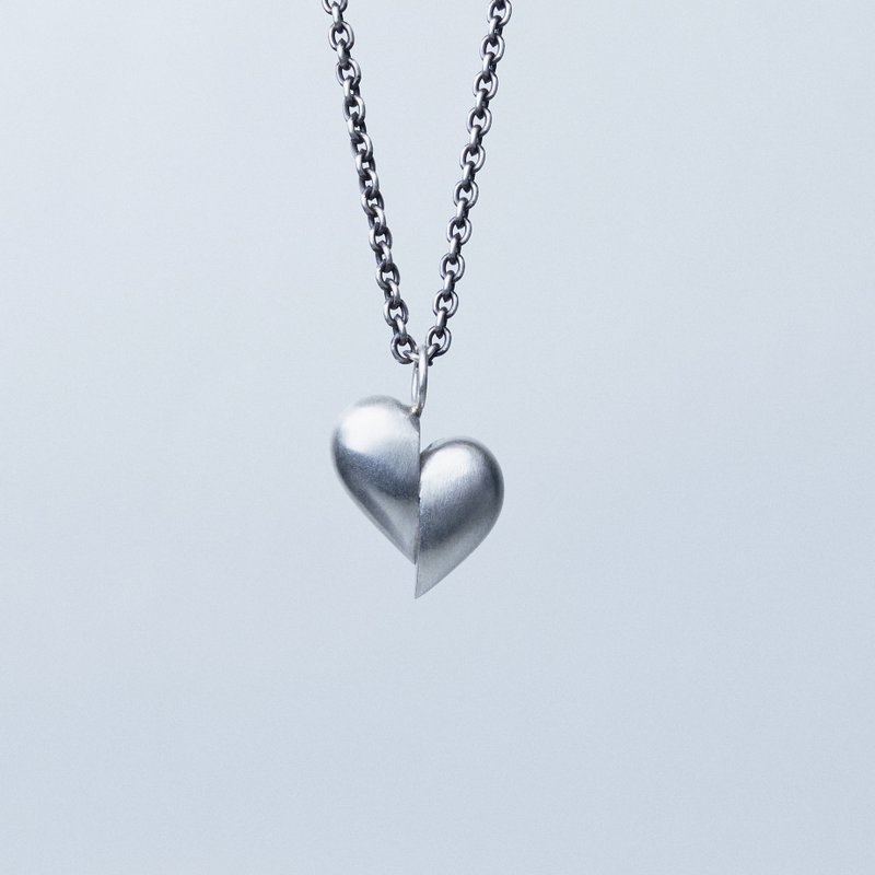 Void love pendant - Necklaces - Sterling Silver Silver