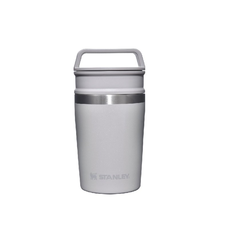 STANLEY Adventure Series Vacuum Mug 0.23L / Aurora Gray - กระบอกน้ำร้อน - สแตนเลส สีเงิน