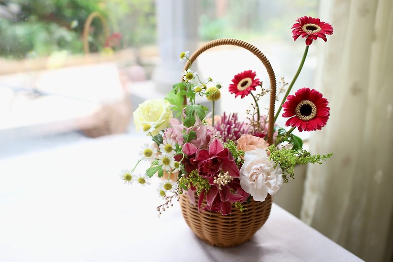 Four Seasons Flower Baskets・Lightweight and portable all-purpose flower gift - Plants - Plants & Flowers 
