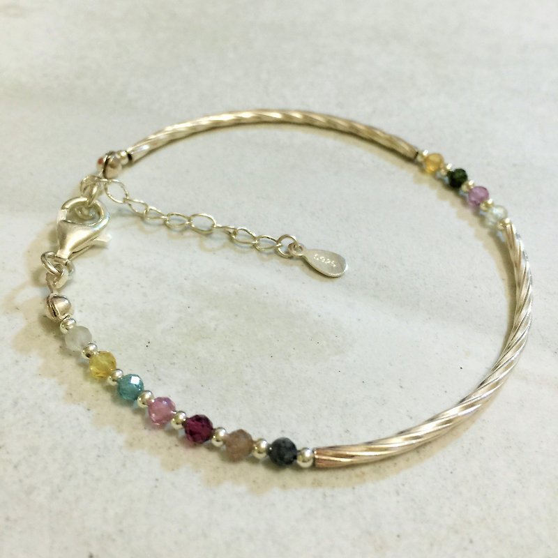 Color diamond bracelet - Bracelets - Gemstone Multicolor