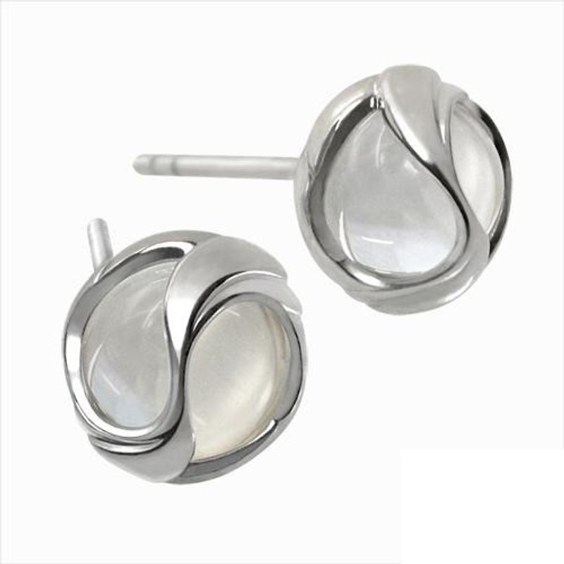 Hidden Love-Aurora Earrings - Earrings & Clip-ons - Other Metals Gray