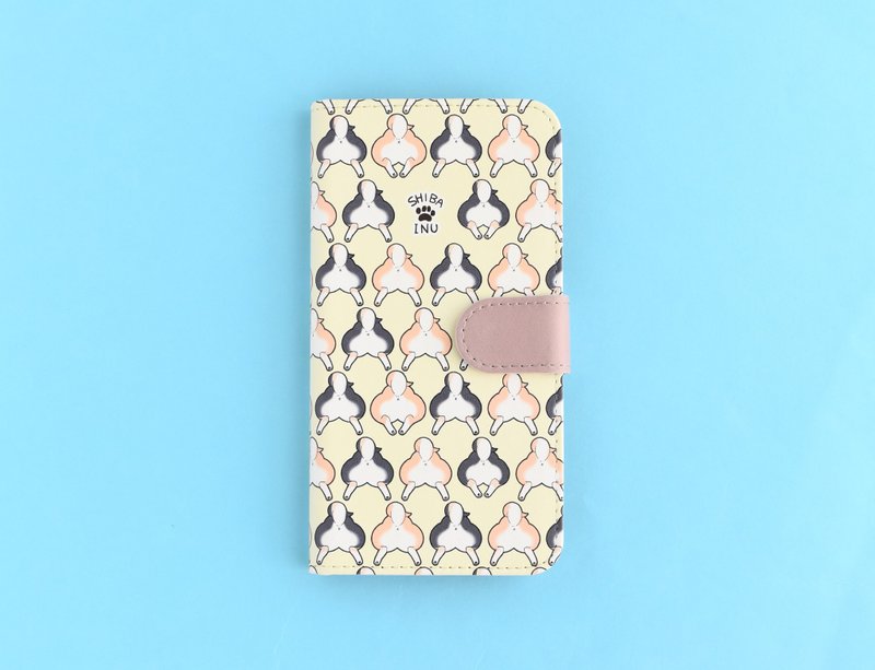 Shiba inu butt phone cover - 手機殼/手機套 - 其他材質 多色