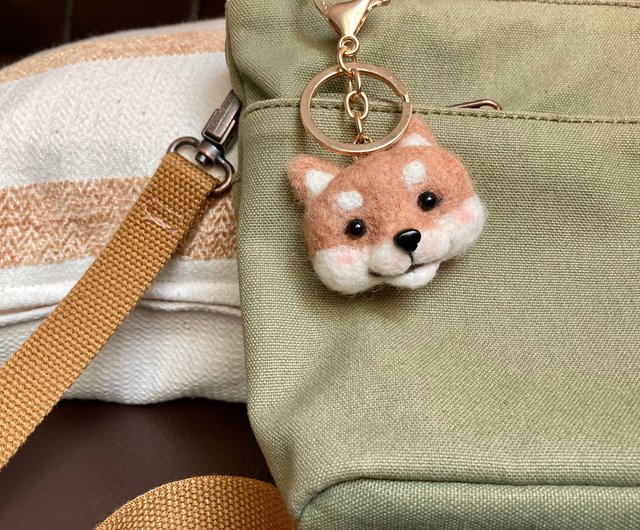 Keychains Backpack Shiba, Cute Shiba Dog Keychain