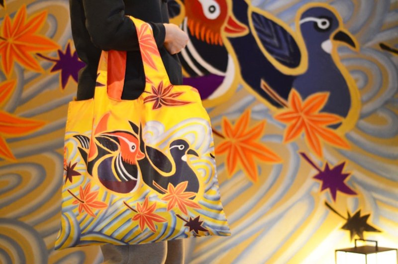 環保袋 - Un-Kin - 手提包/手提袋 - 聚酯纖維 橘色