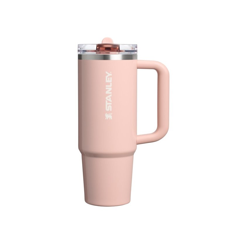 STANLEY 防漏吸管隨手杯 0.88L / 晨曦粉 - 保溫瓶/保溫杯 - 不鏽鋼 