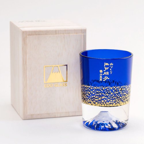 MSA玻璃雕刻 80cc (單個價)【日本田島硝子】手工製作金箔冷酒杯