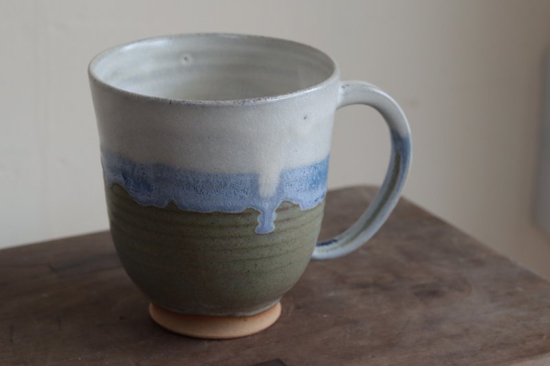 馬克杯-小雪 - 咖啡杯/馬克杯 - 陶 藍色