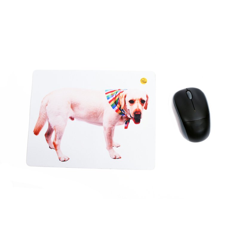 Labrador---Mouse pad - Mouse Pads - Other Materials White