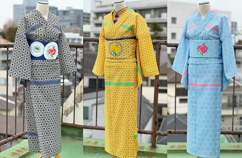 セオアルファ浴衣　HANOI　受注生産納期90日 - 其他 - 聚酯纖維 