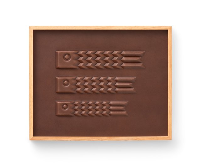 革 アート ウォールデコ レリーフ インテリア 出産祝いギフト