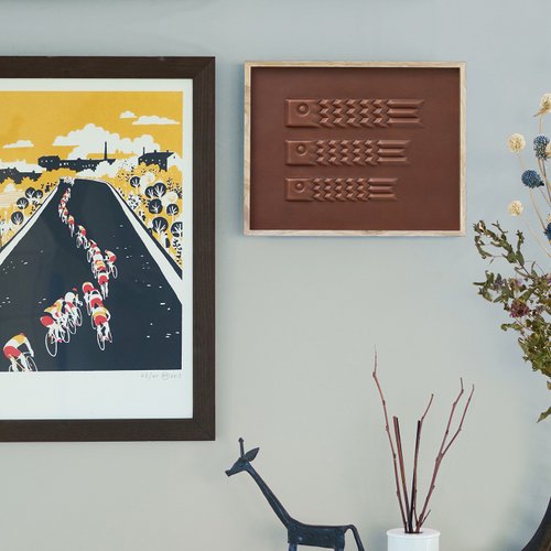 革 アート ウォールデコ レリーフ インテリア 出産祝いギフト 新生児