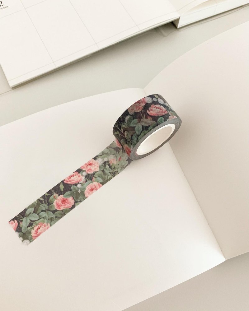 Milky way Flower Washi Tape - 紙膠帶/和紙/PET - 其他材質 